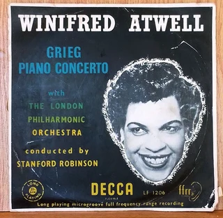 Winifred Atwell - Rare - 33 1/3 Decca Long Playing Record / Gramophone Record
