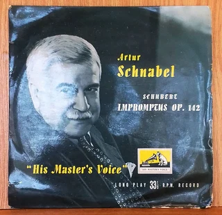 Arthur Schnabel - His Master's Voice - Long Playing Record / Gramophone