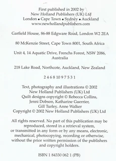 Quick &amp; Easy Projects For The Weekend Quilter - Rosemary Wilkinson - Sewing PatternBook - Crafts