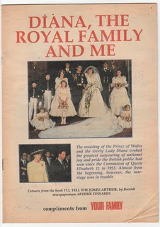 Diana, The Royal Family and Me - Your Family Supplement - February 1994 - Magazine