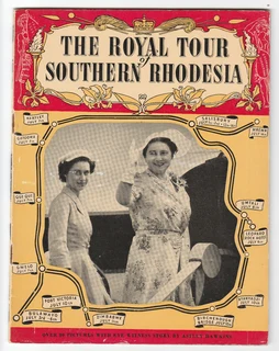 The Royal Tour of Southern Rhodesia - Ashley Hawkins - 1953 - Includes Two Unpublished Photos