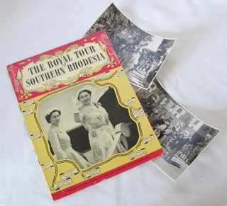The Royal Tour of Southern Rhodesia - Ashley Hawkins - 1953 - Includes Two Unpublished Photos