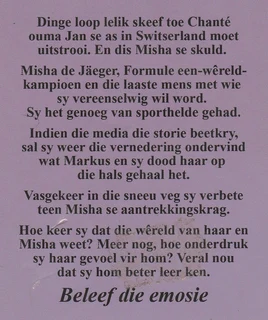 VUUR EN YS - Lene de Waal - Afrikaans Romance