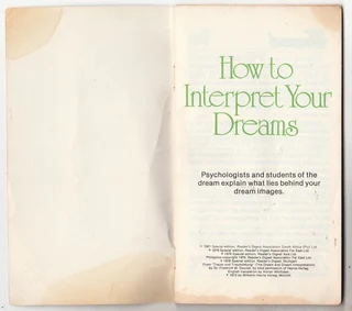Reader&#39;s Digest - How To Interpret Your Dreams - 1981 Special Edition