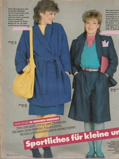 The Golden Book of Fashion - NEUE MODE - No 8 - August 1983 - Sewing etc Patterns - Crafts