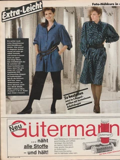 The Golden Book of Fashion - NEUE MODE - No 8 - August 1983 - Sewing etc Patterns - Crafts