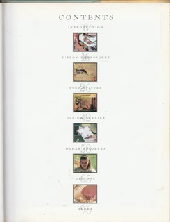 STEP-BY-STEP Ribbon Embroidery - Di van Niekerk - Sewing Pattern Book - Crafts