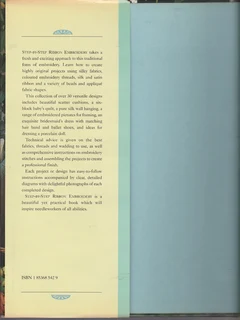 STEP-BY-STEP Ribbon Embroidery - Di van Niekerk - Sewing Pattern Book - Crafts