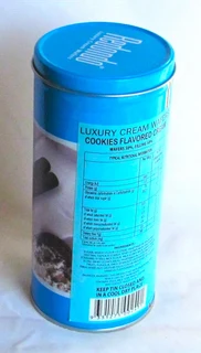 Collectable Tin - REDONDO - Luxury Cream Wafer - Cookies and Cream - Indonesia