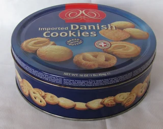 Collectable Tin - Danish Cookies
