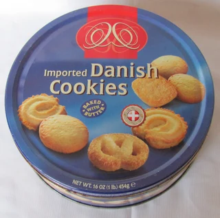 Collectable Tin - Danish Cookies