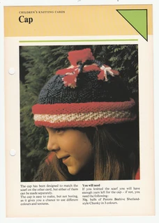 Children's Cap - Knitting Pattern - Crafts