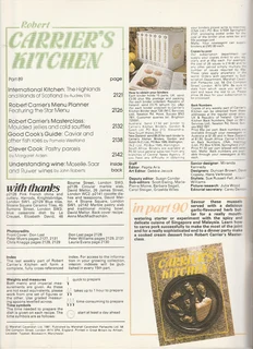 Robert Carrier&#39;s Kitchen - Part 89 - Cooking and Baking Recipe Book