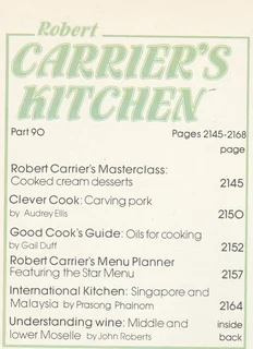 Robert Carrier&#39;s Kitchen - Part 90 - Cooking and Baking Recipe Book