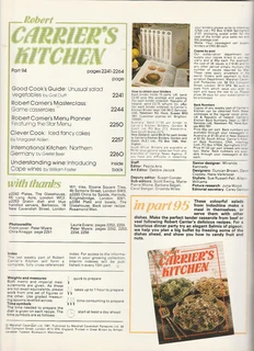 Robert Carrier&#39;s Kitchen - Part 94 - Cooking and Baking Recipe Book