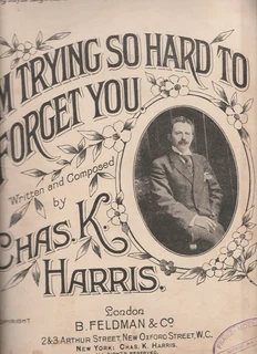 SONGS - H.Gothan - 1908 to 1919 - Music Sheets - Bound into a Book