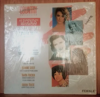 Country Style Legends (Female) - Vinyl LP (Record) - 1989