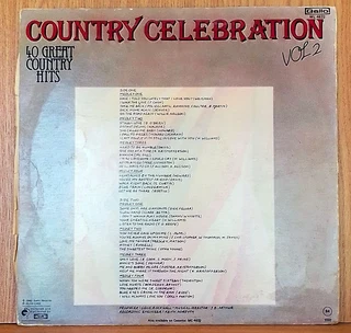 Country Celebration Vol 2 - Vinyl LP (Record) - 1982