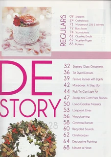 CRAFTWISE - November / December 2015 - Craft Magazine - Crafts