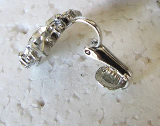 Vintage Clip On Fashion Earrings