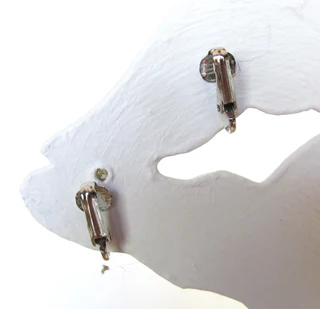 Vintage Clip On Fashion Earrings