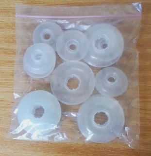 The Bead Smith Kumihimo Round Braiding Disc and 7 No Tangle Beadsmith Thread Bobbins - Crafts