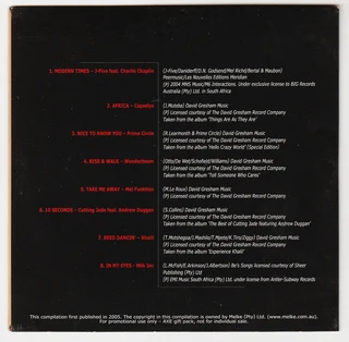 AXE - Touch and Feel Music - Promotional CD - 2005