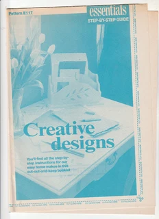 Creative Designs - ESSENTIALS Home Sewing and Craft Patterns - Crafts
