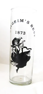 Vintage Pilgrims Rest Highball Glass