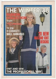 The Winter' 88 Fashion Collection From Empisal - Machine Knitting Patterns - Crafts