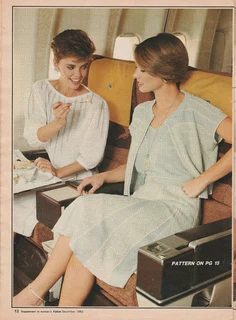 PASSAP International Collection - December 1983 - Machine Knitting Patterns - Crafts