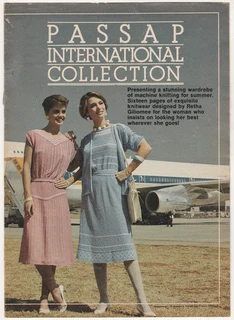 Passap International Collection - December 1983 - Machine Knitting Patterns - Crafts