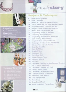 CRAFTWISE - Issue 48 - March / April 2006 - Craft Magazine - Crafts