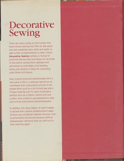DECORATIVE SEWING - Sarah Beaman - 1st Edition - Crafts