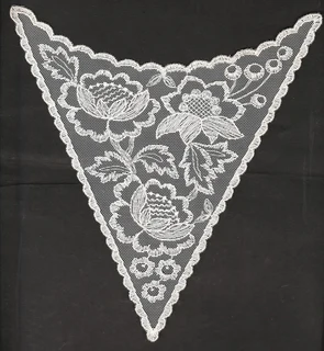 Vintage White Embroidered Lace Motif - Sewing Accessories - Crafts