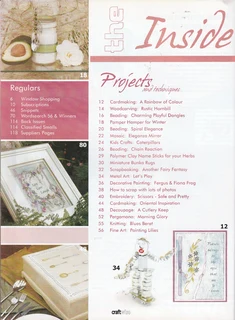 CRAFTWISE - Issue 56 - July / August 2007 - Craft Magazine - Crafts