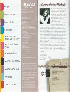 THE BEAD BOOK - Issue 43 ( FINAL / LAST ISSUE ) - 2013 - Beading Magazine - Discontinued - Crafts
