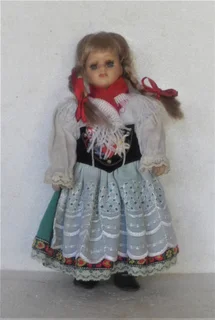 Vintage - Small Bavarian Porcelain Doll