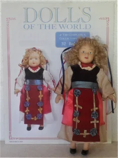 Dolls of the World Part 32 - Genuine Bulgarian Porcelain Doll