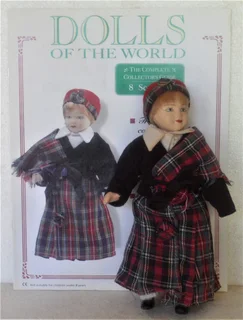 Dolls of the World Part 8 - Genuine Scotland Porcelain Doll