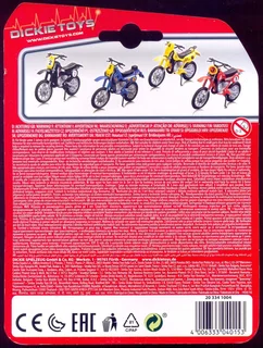 DICKIE TOYS CITY CROSS BIKES - KTN