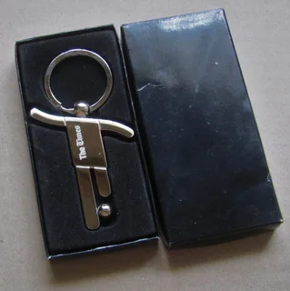The Times - Sunday Times 2010 Stainless Steel World Cup Soccer Key Ring