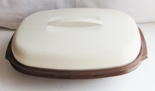 Vintage Tupperware Microwave Rice and Vegetable Steamer / Server