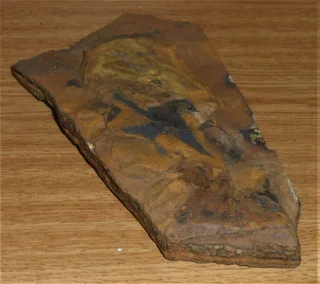 Tigers Eye Gemstone - Rough Rock