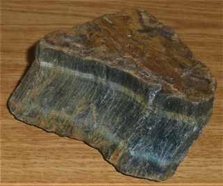 Tigers Eye Gemstone - Rough Rock