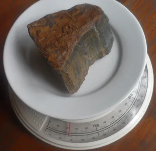 Tigers Eye Gemstone - Rough Rock