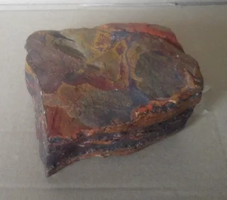 Jasper Mixed Striped Gemstone - Rough Rock