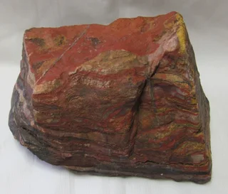 Jasper Striped Gemstone - Rough Rock
