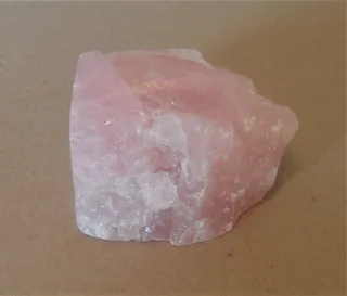 Rose Quartz Crystal Gemstone - Rough Rock