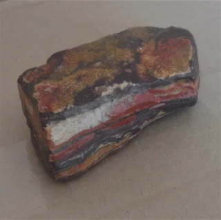 Striped Jasper Gemstone - Rough Rock